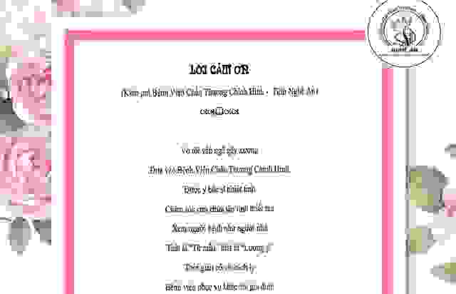 Những vần thơ của bệnh nhân tiếp sức cho các y bác sĩ trong đại dịch Covid-19